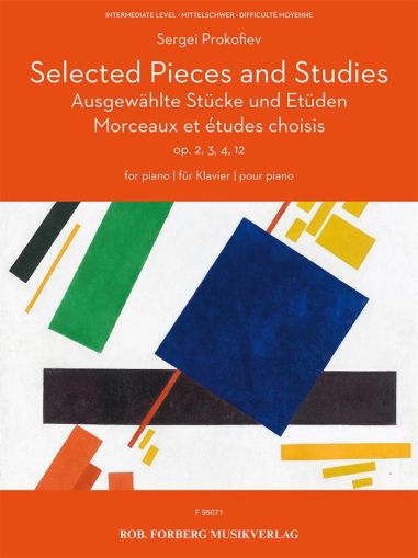Prokofieff -   Selected pieces and studies op.2,3,4,12