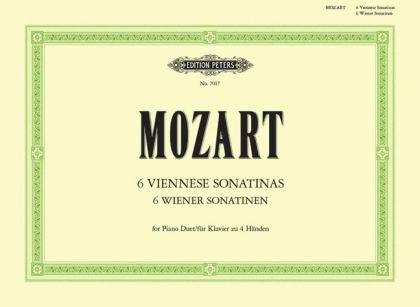 6  Viennese Sonatinas - Piano 4 Hands