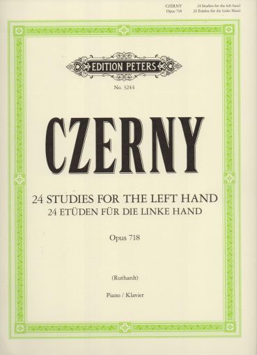 24 Studies for the Left Hand Op.718