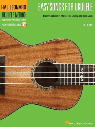 Easy songs for ukulele with Audio-Online 
