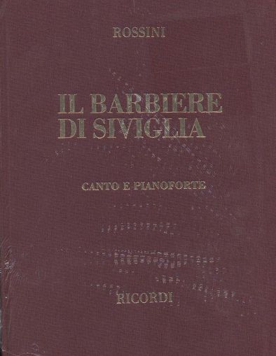 Rossini - Il Barbiere Di Siviglia vocal score CP 13180901