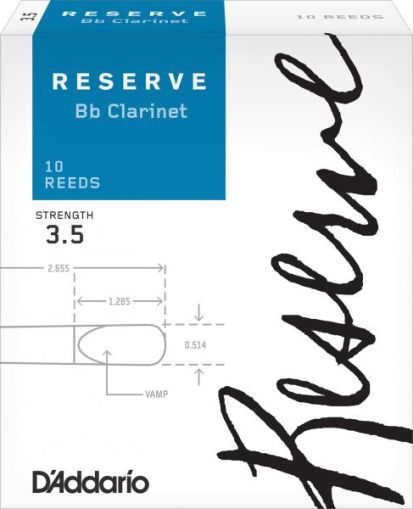 Rico Reserve 3,5 strength размер платъци за кларинет- кутия