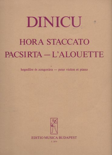 Dinicu Hora Staccato , Pacsirta - L"Alouetta ( second hand )