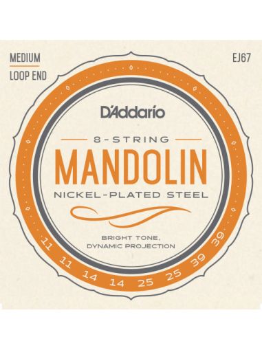 DADDARIO EJ67 11-39 Mandolin Strings