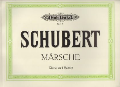 Franz Schubert  Marsche  ( four hands )
