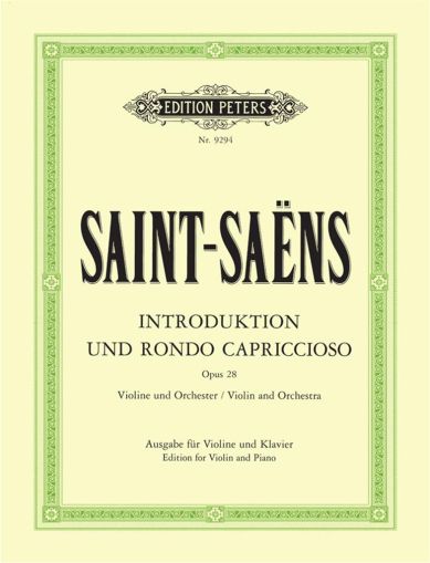 Сен-Санс - Интродукция и Рондо капричиозо оп.28 за цигулка и пиано