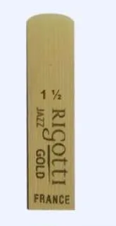 Rigotti Gold JAZZ  Alto Sax  Reeds  1.5
