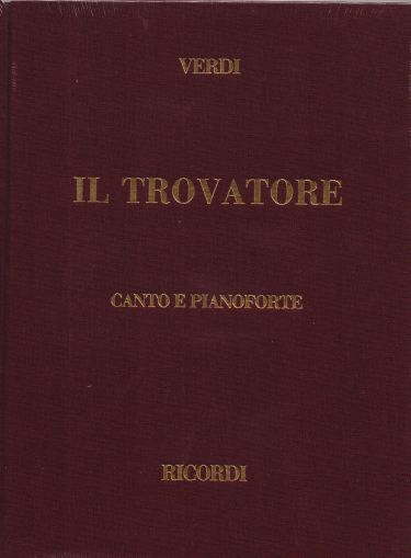Verdi - IL TROVATORE  piano reduction