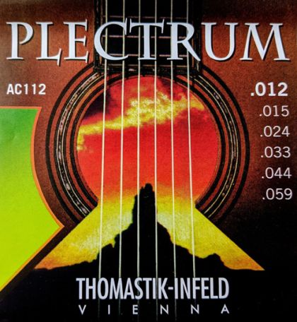 Thomastik-Infeld AC112 Plectrum Bronze Acoustic Strings Med Lt 12-59