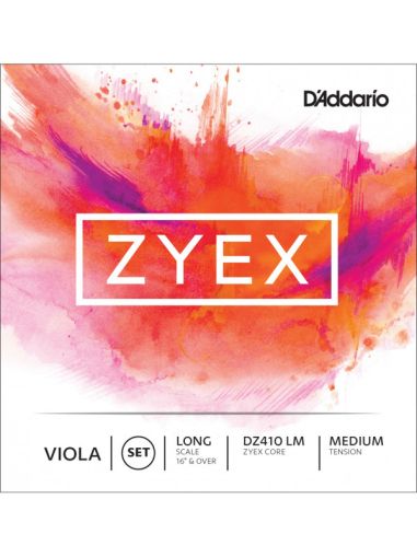 DADDARIO DZ410 LM Zyex Long Medium Viola Strings