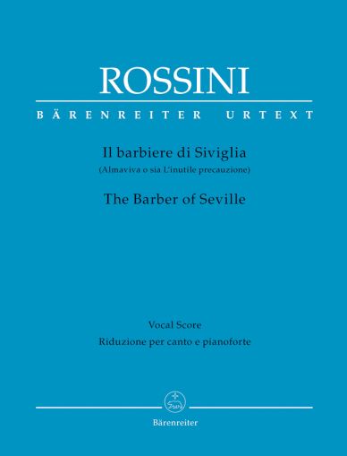 Rossini - Il Barbiere Di Siviglia vocal score 