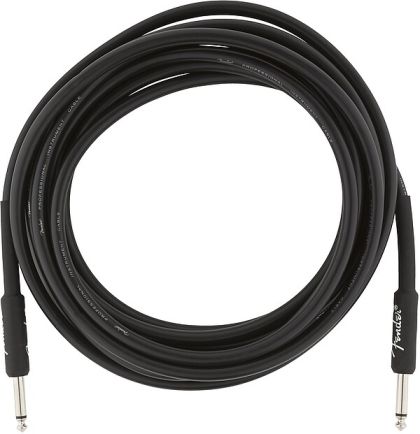 Fender Cable Professional Black 4.5 m angled