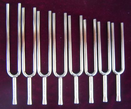 Wittner Tuning Fork Set - diatonic c1-c2 Mod. 224