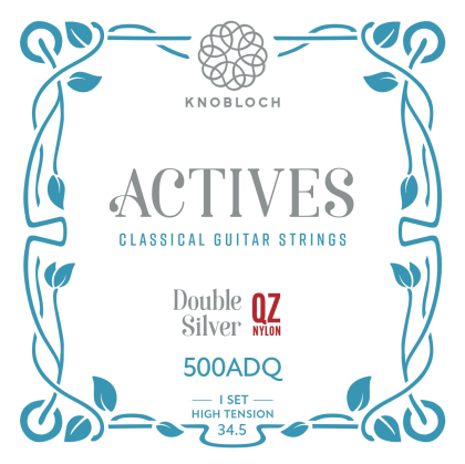Knobloch Actives QZ Nylon 500ADQ High Tension Classical Guitar Strings 