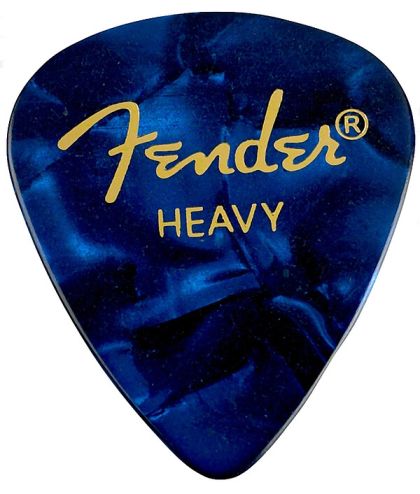 Fender ser. 351 перце shell - размер heavy  синьо