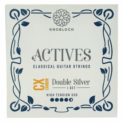 Knobloch Strings Double Silver Carbon CX 550ADC