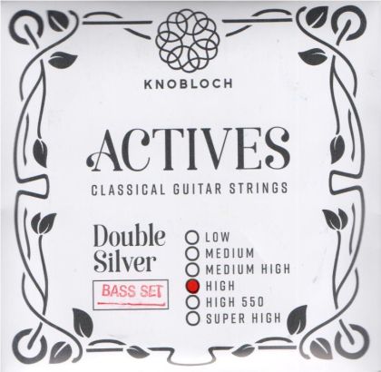 струни за класическа китара Knobloch Actives 500ADS HT, Bass Set, 4, 5, 6 струни