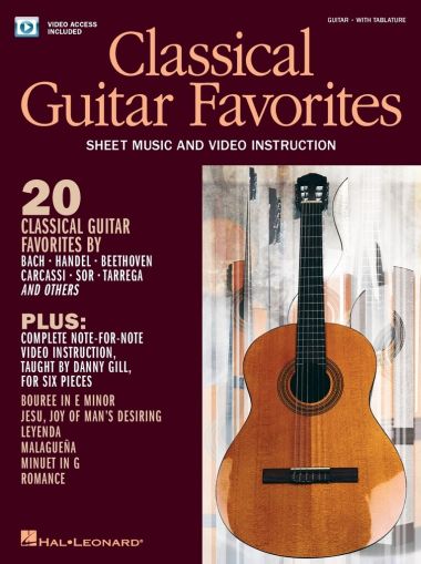 Любими произведения  за класическа  китара + DVD
