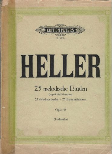 Хелер - 25 мелодични Етюда оп.45