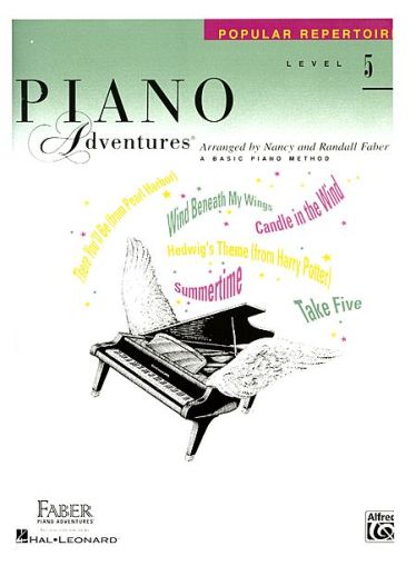 Началнa школa  за пиано  5 ниво - популярен репертоар втора употреба