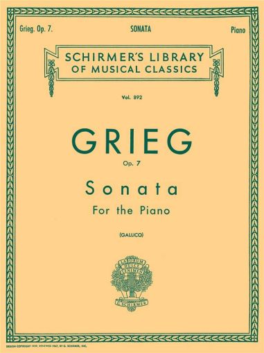 Grieg SONATA, OP. 7