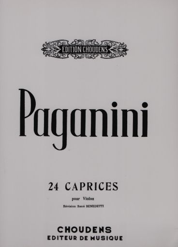 Paganini  24 CAPRICES OP1