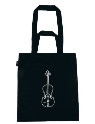 Tote Bag Violin Black (2 IN 1)