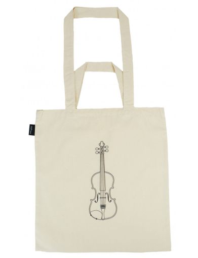 Tote Bag Violin  Natural  (2 IN 1)