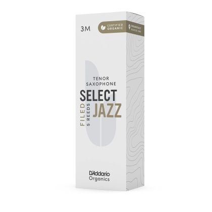Rico Select Jazz размер 3 medium filed платъци за  тенор саксофон 3 medium - кутия