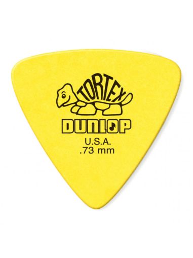Dunlop Tortex  Tri перце жълто - размер 0.73