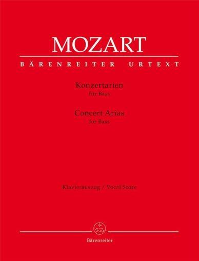 Mozart    Concert Arias For Bass Voice And Piano