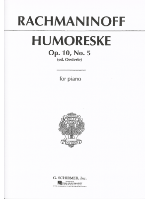 Rachmaninoff - Humoreske op.10,No.5