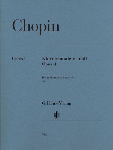 Chopin Piano Sonata c minor op. 4 