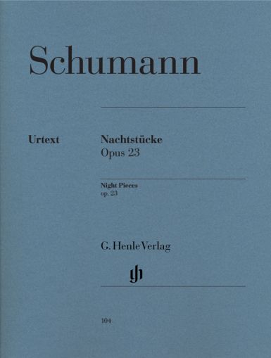Schumann Nachtstucke  opus 23