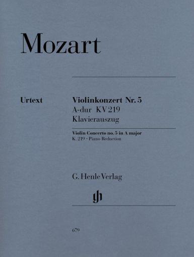 Mozart Violinkonzert Nr.5 A dur KV 219