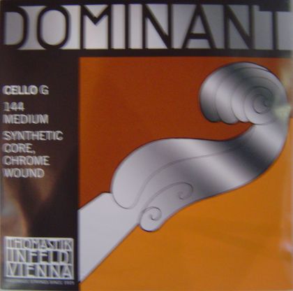 Thomastik Dominant Synthetic core Chrome wound  single string for Cello - G