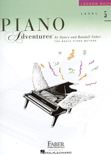 Piano Adventures Level 5 -Lesson book