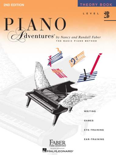 Piano Adventures Level 2B-Theory book