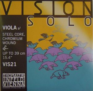 Vision Solo Synthetic core Chromium Wound single string for viola - A