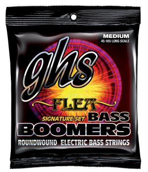 GHS H3045 Flea Boomers strings for 4-string Bass guitar - 045 - 105