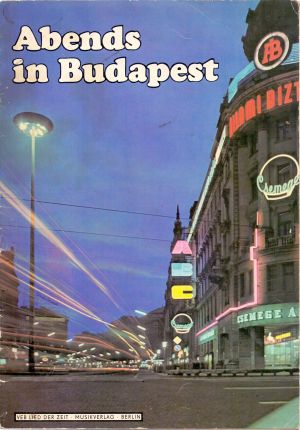Abends in Budapest Popular Hungarian songs for voice and piano