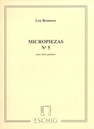 Leo Brouwer - Micropiezas No.5 for two guitars