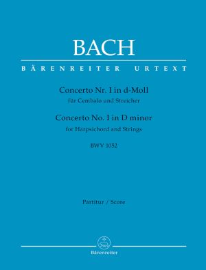 Bach - Concerto for Harpsichord and strings No.1 in D minor BWV1052 score