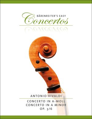 Vivaldi - Concerto in a minor  for violin and piano op.3 No.6