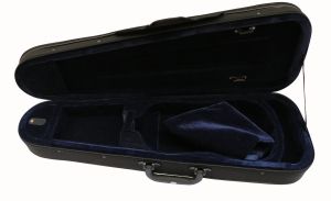 Violin Foam Shape Light Case CSV102  Size 1/2 black