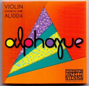 Thomastik Alphayue Violin set AL100 size 1/4