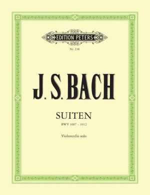 Бах - Шест сюити за соло виолончело BWV 1007-1012 