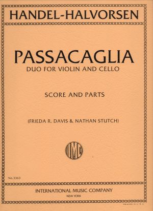 Handel - Passacaglia duo for violin and cello 