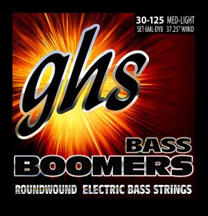 GHS Boomers strings for 5-string Bass guitar - 045 - 130