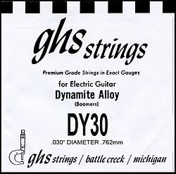 GHS 5-th string for electric guitar - 0.30"